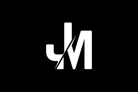 Monogram Jm Logo Design Gráfico Por Greenlines Studios · Creative