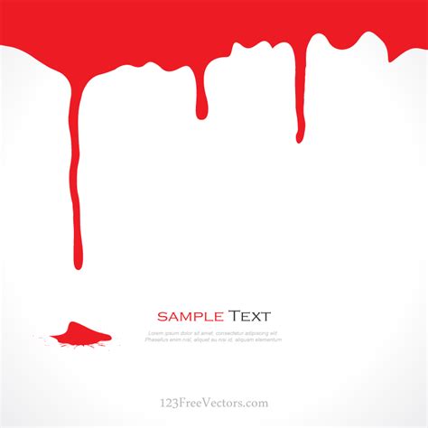 Blood Drips Illustration Download Free Vector Art Free Vectors