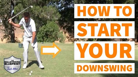 How To Start Your Downswing The Right Way Youtube