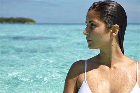Hot Katrina Kaif Raises The Temperature In A Bikini Bollywood Hungama