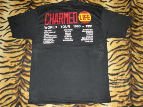 Vintage Billy Idol Unworn 1990 Charmed Life Tour T Shirt Defunkd