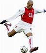Thierry Henry Arsenal football render - FootyRenders