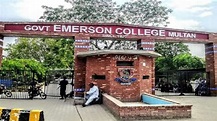 Emerson College Multan admission Open 2023