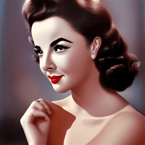 Beautiful Young Female Detailed Gorgeous Face Ultra Realistic 1940s Cinematic · Creative Fabrica