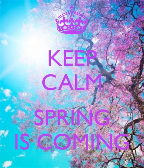 Learn English And Spanish Aprende Inglés Y Español Spring Is Coming