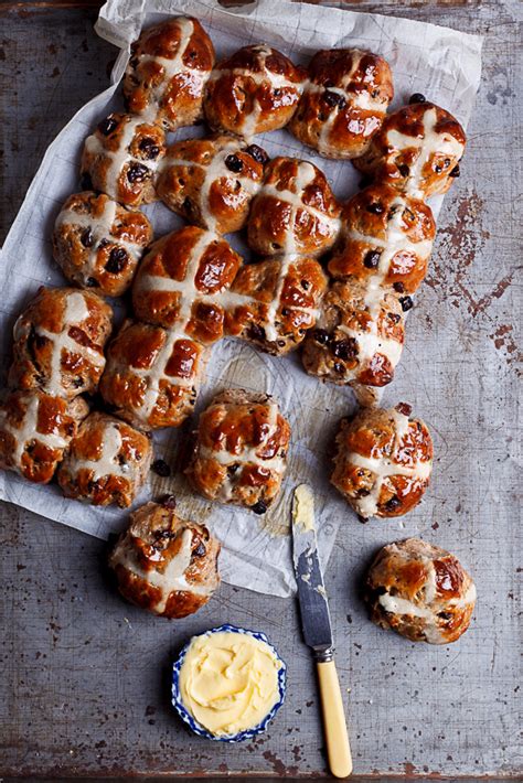 Chocolate Chunk Hot Cross Buns Simply Delicious