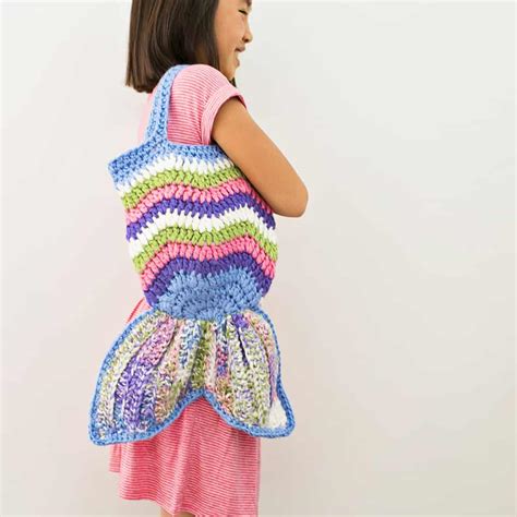 Handmade Mermaid Crochet Bags For Kids Shop