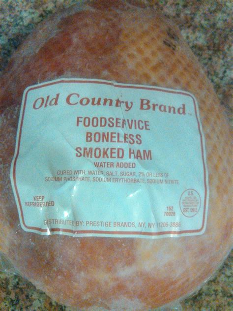 How Should I Prepare This Smoked Ham Seasoned Advice
