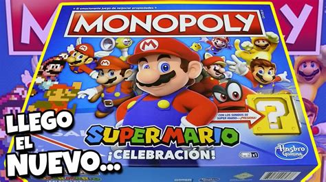 Abri El Nuevo Monopoly Super Mario Celebracion 35 Aniversario