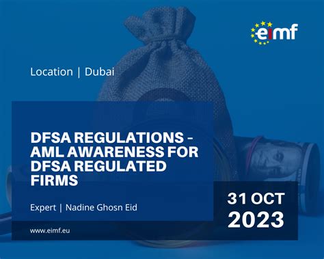 Dfsa Regulations Aml Awareness For Dfsa Regulated Firms European
