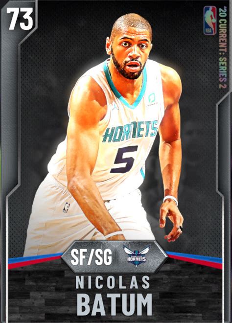 Nicolas batum is a french professional basketball player who last played for the los angeles clippers of the national basketball association. NBA 2K20 | 2KDB Nicolas Batum (73) complete stats