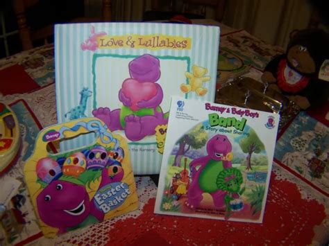 Barneys Easter Basket Baby Bops Band Sharing Love And Lullibies 3 Books
