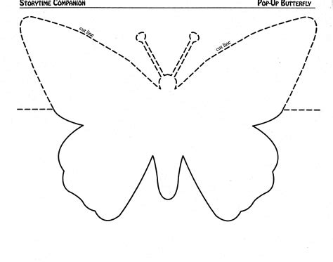 8 best images of handprint butterfly template printable construction