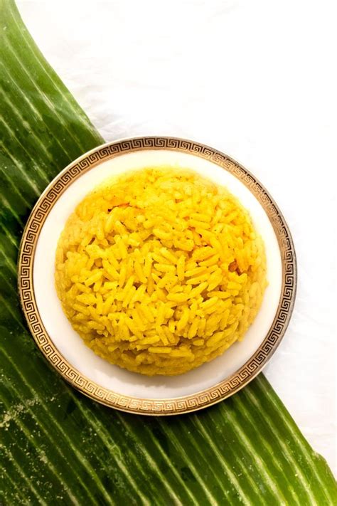 Culy Homemade Nasi Kuning Indonesische Gele Rijst Recept Gele Rijst Gele Rijst Recepten