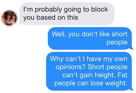 Girl Gets Perfectly Baited About Height Preferences On Tinder 10 Pics