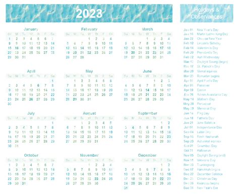 Hd 2023 Year Calendar Transparent Png Citypng Images