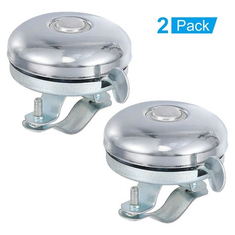 2 Pack Classic Bike Bell Right Up For Handlebars Bicycle Bell With Loud