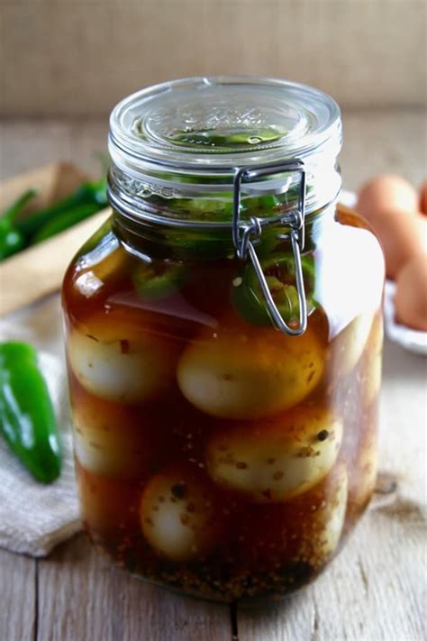 Spicy Pickled Eggs Recipe