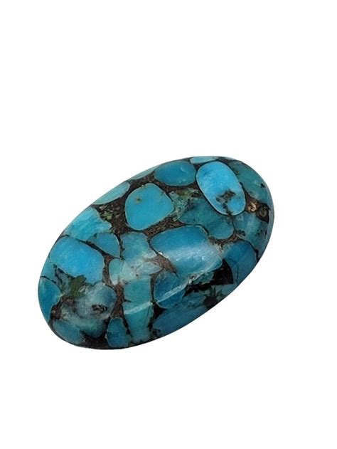 105 Ct Natural Turquoise December Birthstone Oval Shape Gemstone
