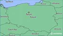 Where is Torun, Poland? / Torun, Kujawsko-Pomorskie Map - WorldAtlas.com