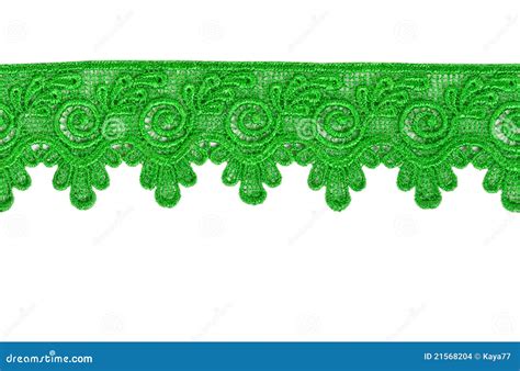 Green Lace Stock Photo Image Of Beautiful Close Material 21568204