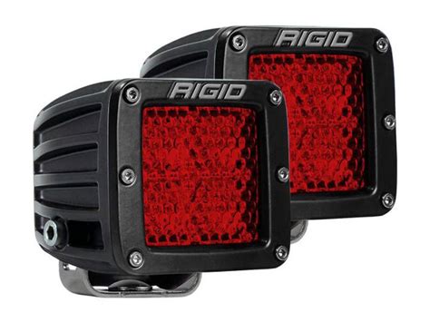 Rigid D Series Pro Rear Facing Led Cube Lights 90153 Realtruck