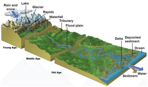 Parts Of A River System