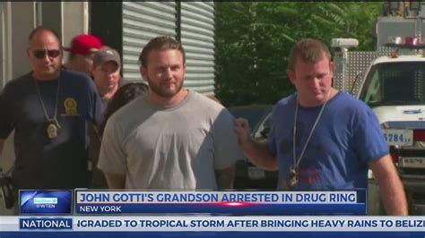 Grandson Of Late Mob Boss John Gotti Arrested In Drug Bust