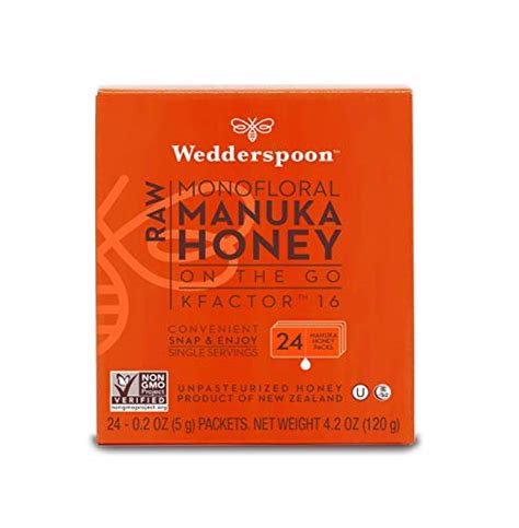 Wedderspoon 100 Raw Premium Manuka Honey KFactor 16 4 0 Ounce In