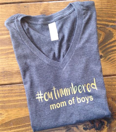 Boy Mom Tshirt Mom Of Boys Tee Boymom Tee Mom Of Boys