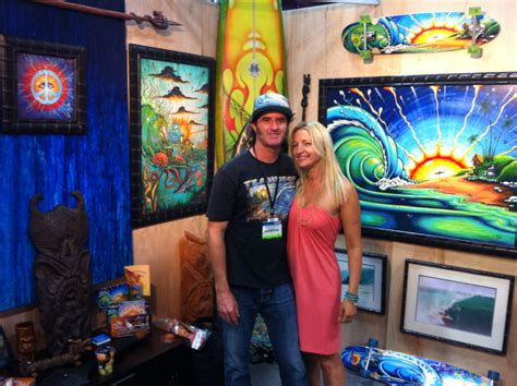 Live Surfboard Painting And Mini Art Exhibit At Foam Ez 20th Party June