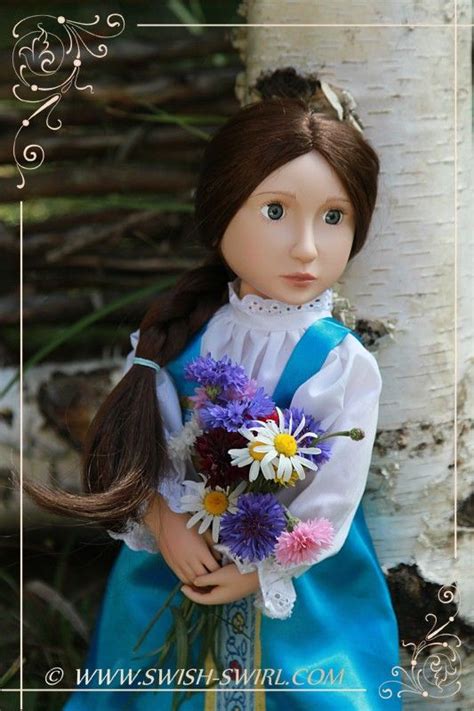 Mattie As A Russian Beauty Swish And Swirl® Pretty Dolls Russian Beauty Girl Dolls