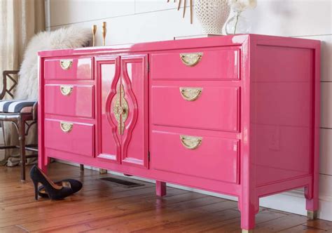 Pink And Gold Painted Furniture Makeovers Furniture Lovers Must See