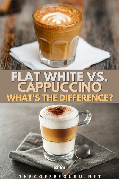 Flat White Vs Cappuccino Whats The Difference The Coffee Guru