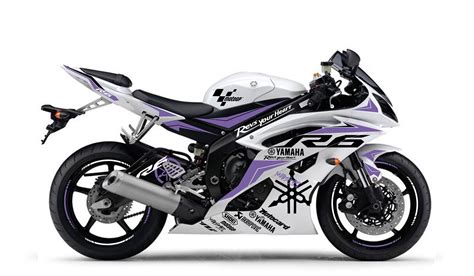 Full Graphic Vinyl Decals For Yamaha R6 White 2008 2016 Etsy