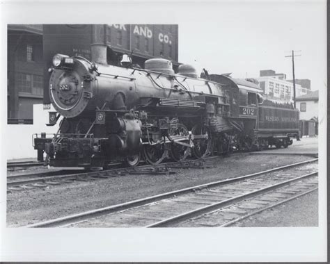 Western Maryland Rr 4 6 2 202 Steam Locomotive Photo Sears Roebuck