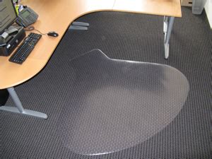 An ergonomic desk chair without armrests might be preferable if you're looking for a lighter, more flexible. Chair Mats are Workstation Design Desk Mats / Office Floor ...