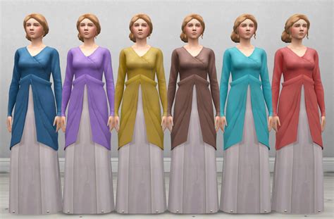 History Lovers Simblr Ts4 Mary Edwardian Dress Heres A Casual