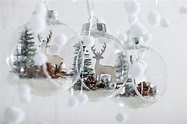 Ideas para lograr una decoración navideña de color blanco