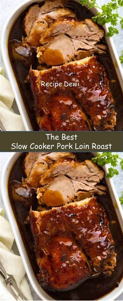 Slow Cooker Pork Loin Roast Meldy Food Slow Cooker Pork Loin Pork