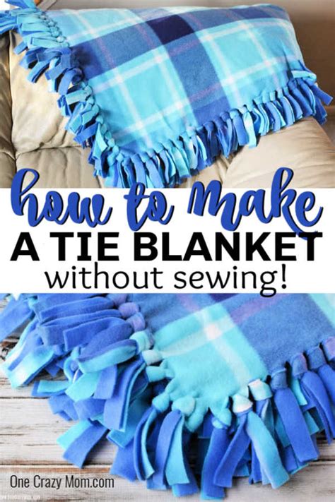 How To Make A Fleece Tie Blanket Easy No Sew Fleece Blanket