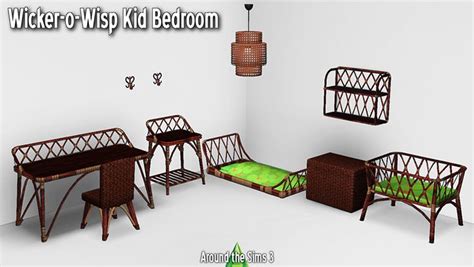 Around The Sims 3 Custom Content Downloads Objects Kids Wicker O