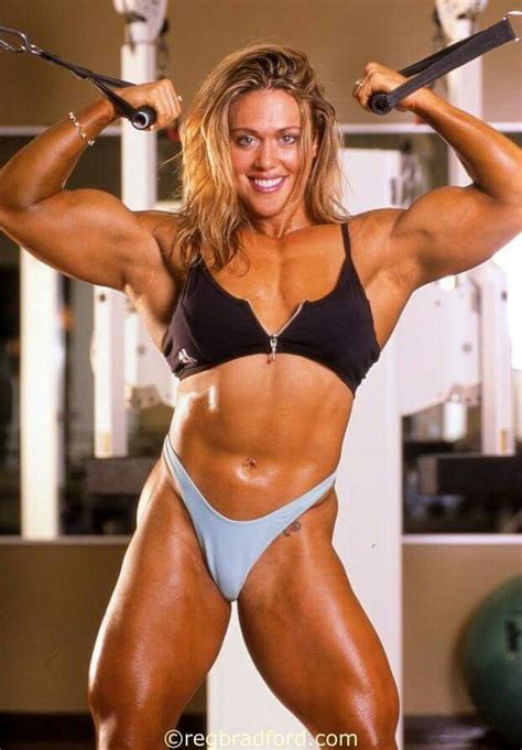 Colette Nelson Body Building Women Muscular Women Muscle Women