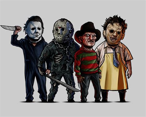 Jason Voorhees Art Tumblr Horror Cartoon Funny Horror Horror Movie Icons