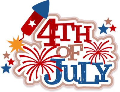 Happy Th Of July Clipart Free Plant Arts