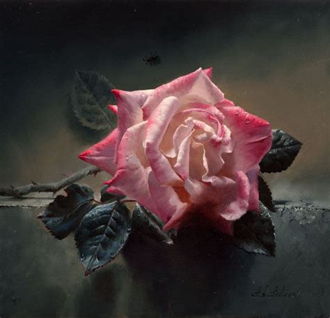 Beautiful And Realistic Flower Paintings For Your Inspiration Read