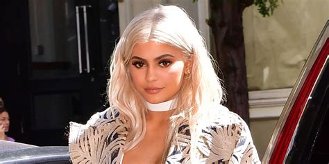 Kylie Jenner Opens Up About Bleached Blonde Hair