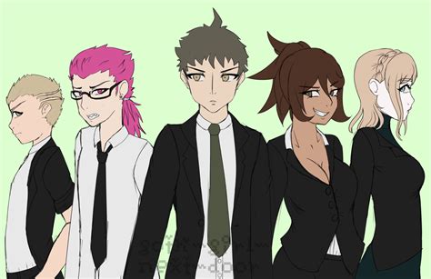 Of Course Future Foundation Members Have To Be Danganronpa Despair Au