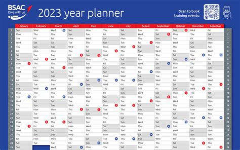 2023 Year Planner Now Available Online British Sub Aqua Club