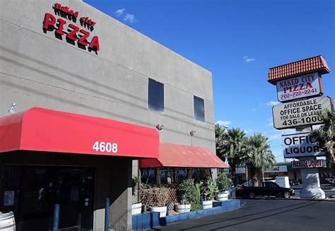 Naked City Pizza Paradise Restaurant Paradise Rd Las Vegas